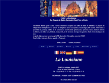 Tablet Screenshot of hotel-la-louisiane.com